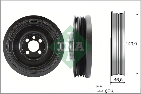 Belt Pulley, crankshaft